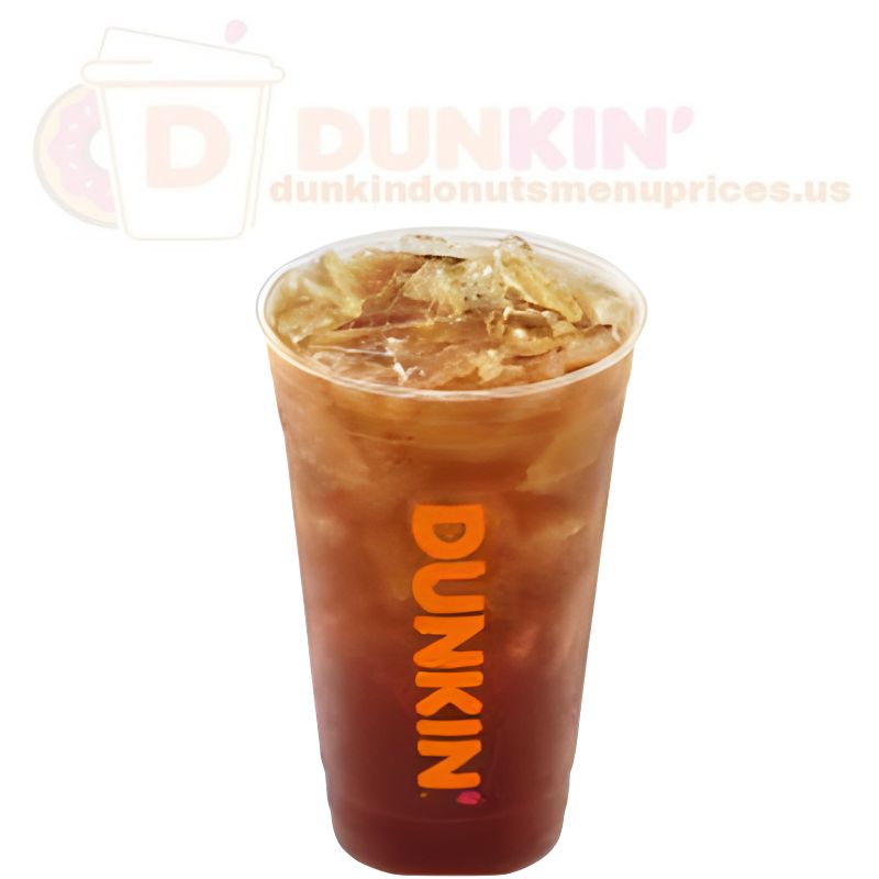 Dunkin iced tea