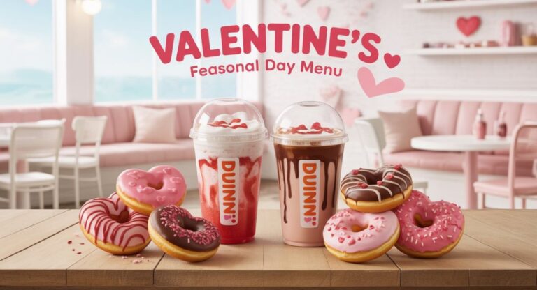 Dunkin Valentine’s Menu 2026