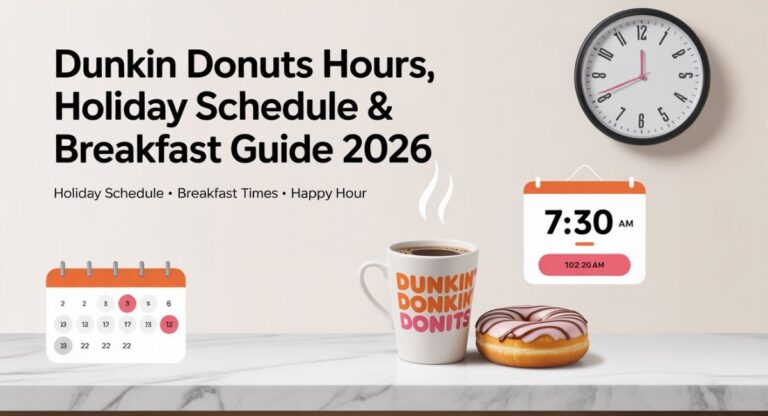 Dunkin Donuts Hours