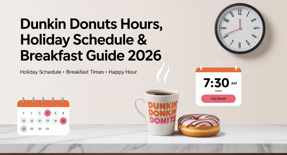 Dunkin Donuts Hours