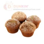 Dunkin Muffins Menu
