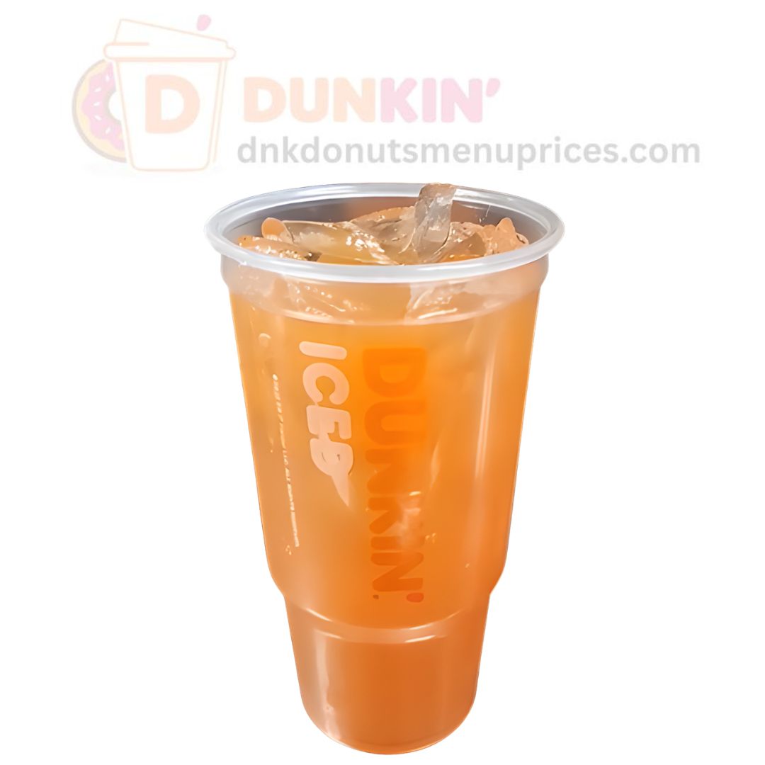 Refreshers peach lemonade refresher dunkin