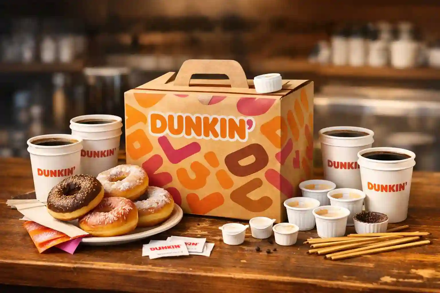 Dunkin Donuts Box of Joe