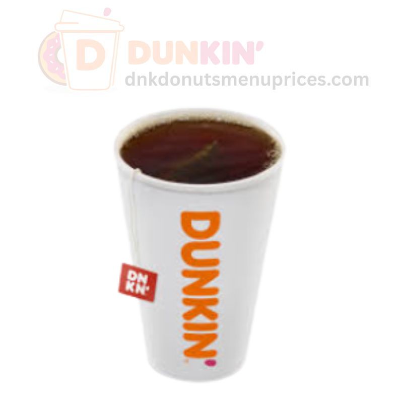 Dunkin Coffee Menu dunkin donuts tea