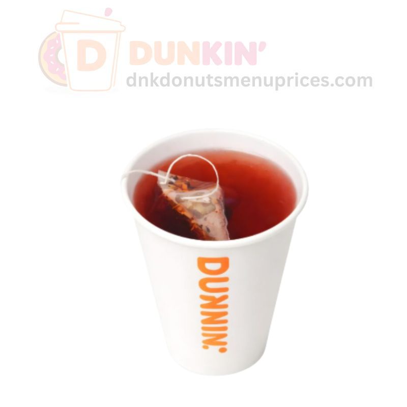 Dunkin Coffee Menu hot tea dunkin donuts