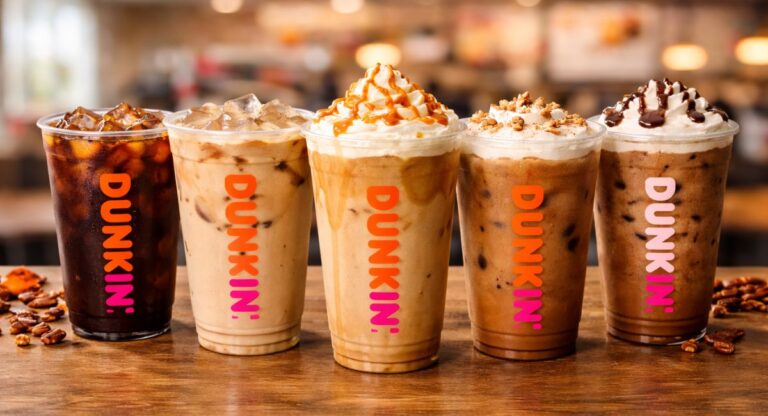 Dunkin Donuts Iced Coffee Menu