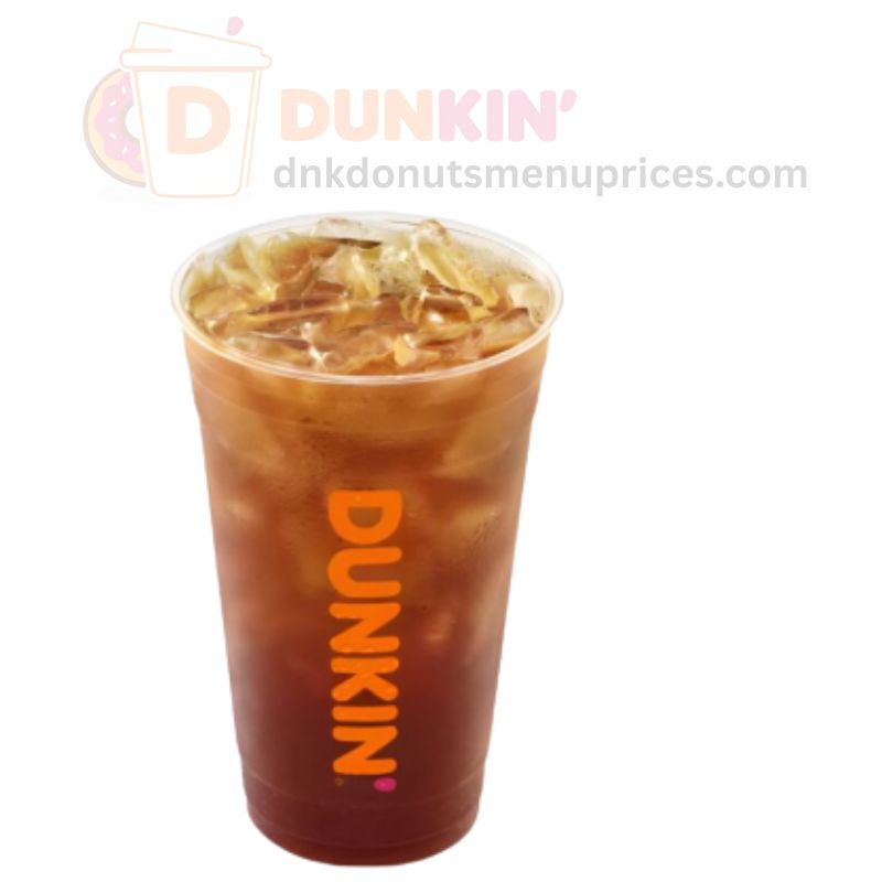 Dunkin Coffee Menu blueberry iced green tea dunkin