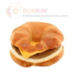 Dunkin Breakfast Menu