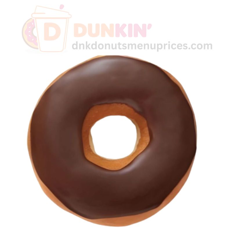 choco frosted donut dunkin​