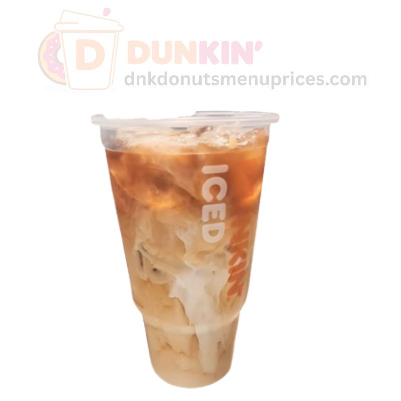 Dunkin Coffee Menu cold brew with sweet cream dunkin