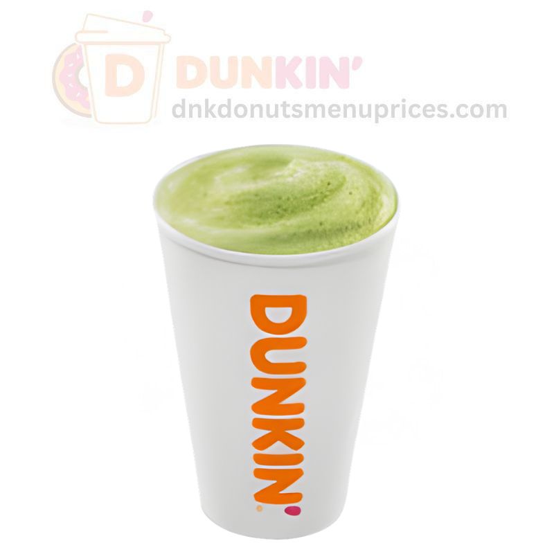 Dunkin Coffee Menu dunkin hot matcha