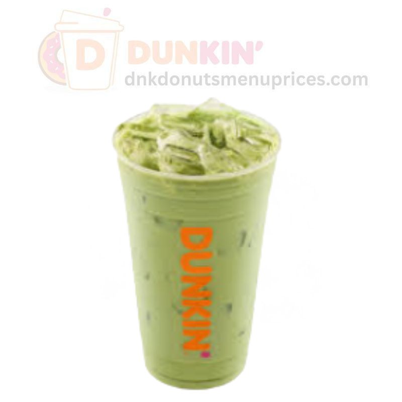 Dunkin Coffee Menu dunkin iced matcha