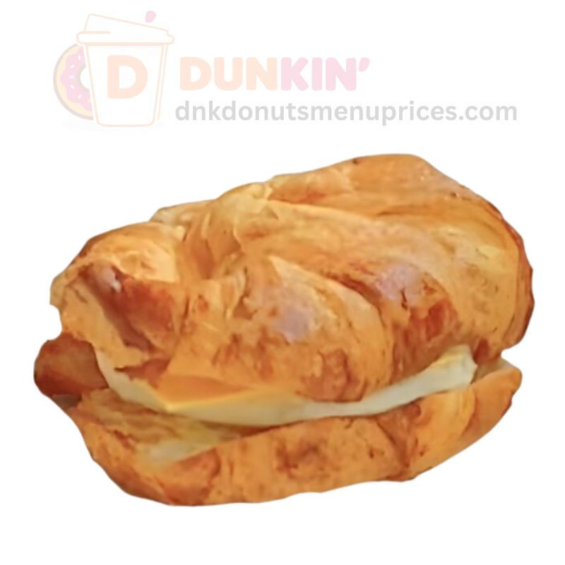 dunkin egg and cheese croissant