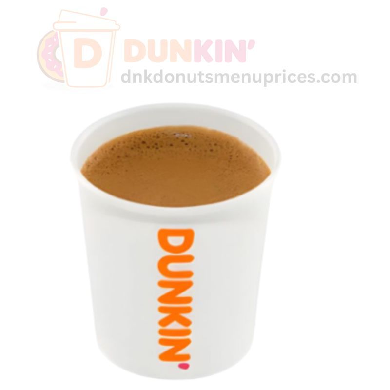 Dunkin Coffee Menu dunkin espresso coffee