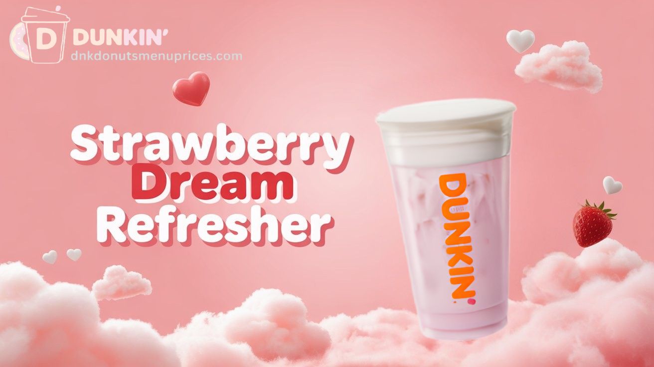 Refreshers dunkin sabrina's strawberry daydream refresher