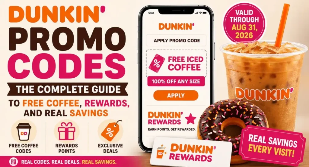 Dunkin Promo Codes Dunkin' Promo Codes