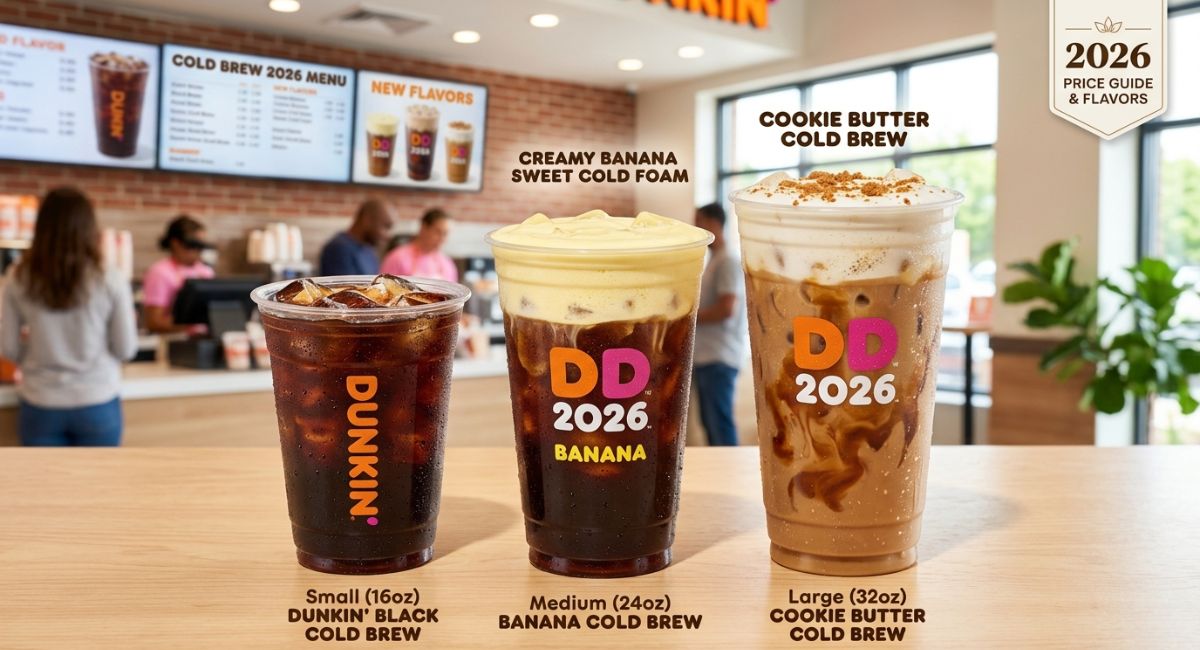 dunkin cold brew