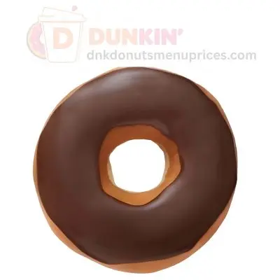 chocolate frosted donut dunkin
