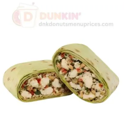 green goddess wrap dunkin