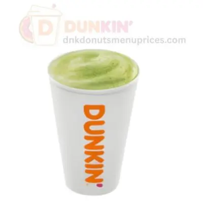 hot matcha latte dunkin